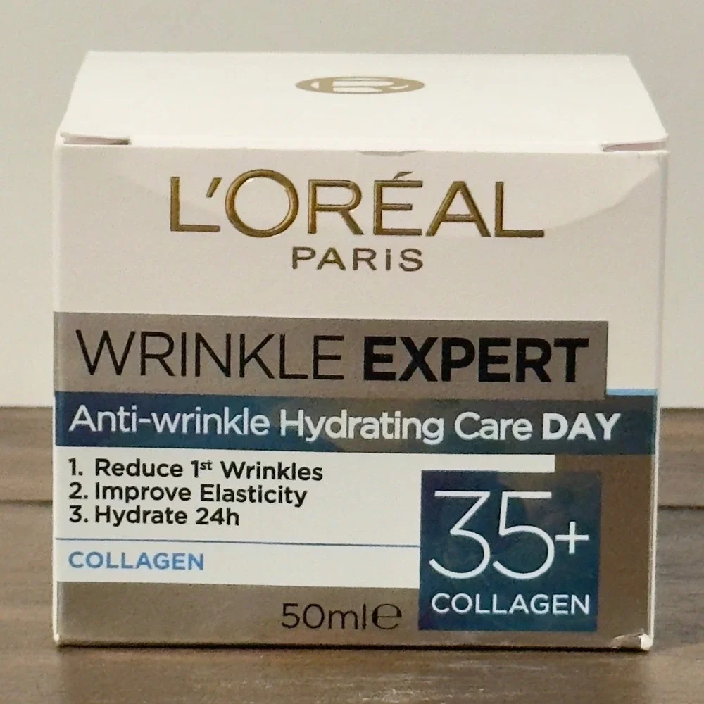 L'Oréal Paris Wrinkle Expert 35+ Collagen Day Cream Anti-Wrinkle 50ml 1.7oz NEW